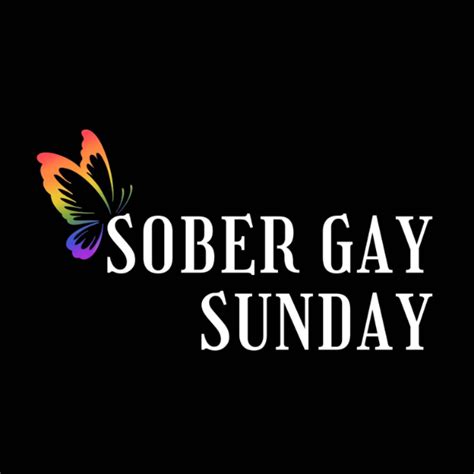 gayandsober|Sober Gay Sunday.